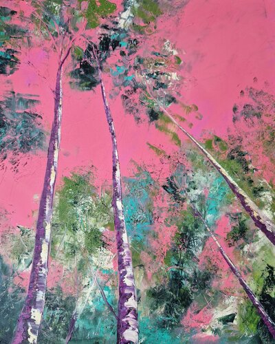 Au delà des cimes di Artize, Pittura in vendita su Singulart