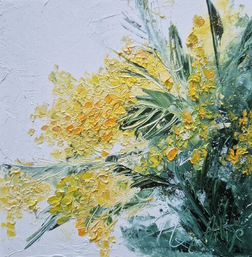 Mimosas di Artize, Pittura in vendita su Singulart