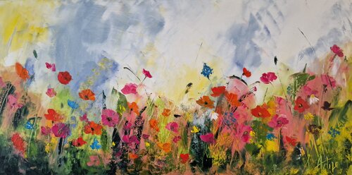 Joie printanière di Artize, Pittura in vendita su Singulart
