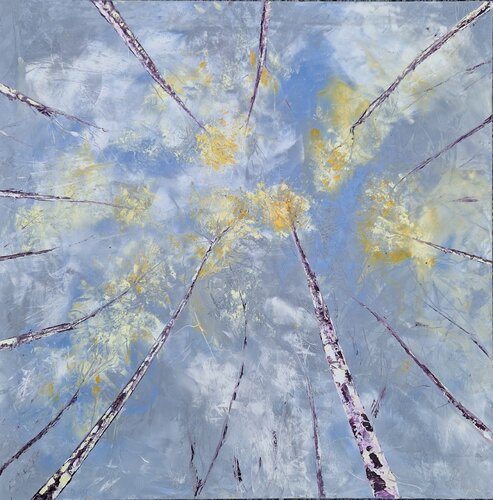 Le souffle des arbres by Artize, Painting for Sale on Singulart