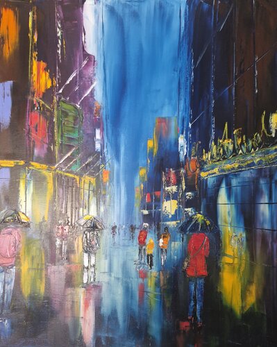 Douce pluie di Artize, Pittura in vendita su Singulart