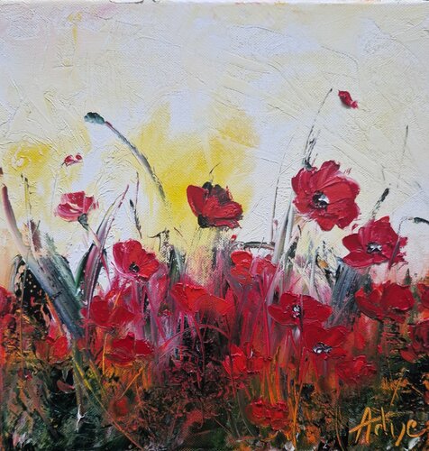 Coquelicots von Artize, Malerei kaufen auf Singulart