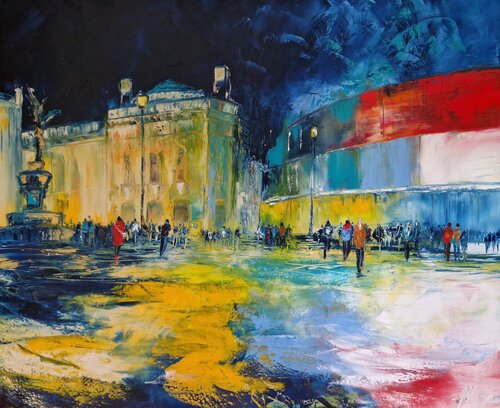 Piccadilly Circus by Artize, Painting for Sale on Singulart