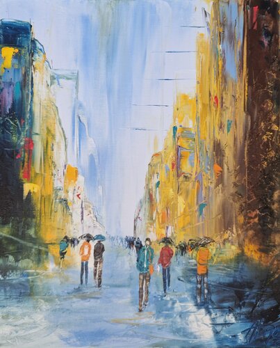 Vie urbaine di Artize, Pittura in vendita su Singulart