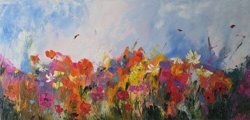 Bientôt l'été by Artize, 油畫 for Sale on Singulart