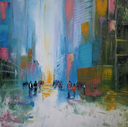 Nos vies parallèles von Artize, Malerei kaufen auf Singulart