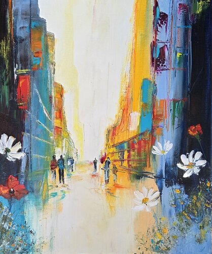 Le retour de la nature di Artize, Pittura in vendita su Singulart