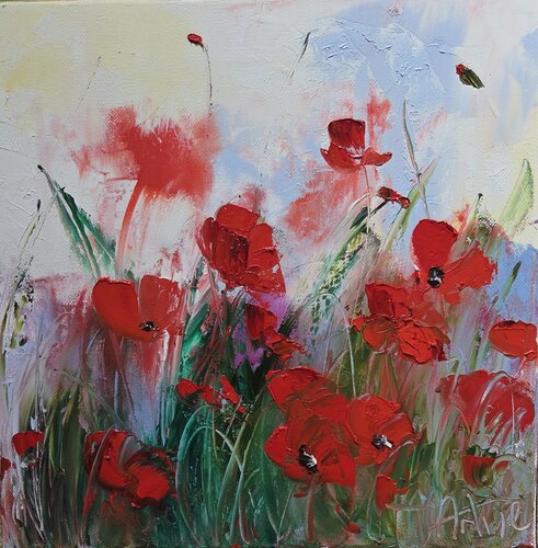 Coquelicots flous Artize