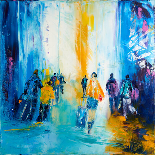 Comme une envie de voyage by Artize, Painting for Sale on Singulart