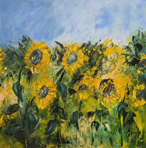 Le champ de tournesol Artize