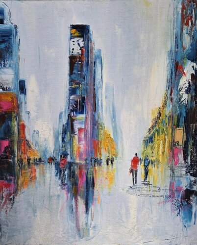 Au boulot by Artize, Painting for Sale on Singulart