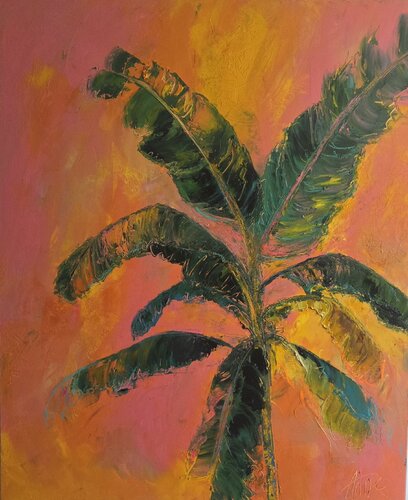 Le Bananier by Artize, 絵画 for Sale on Singulart
