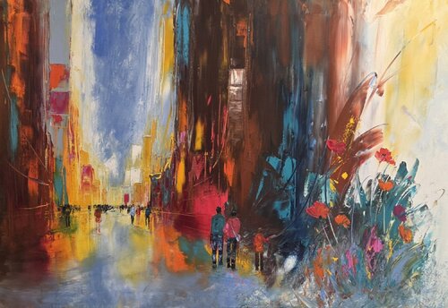 La vie est une éclaircie by Artize, Painting for Sale on Singulart