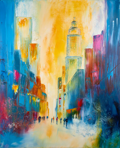 L'éclaircie by Artize, Painting for Sale on Singulart