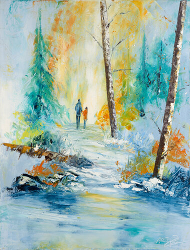 Je t'emmène au vent by Artize, Painting for Sale on Singulart