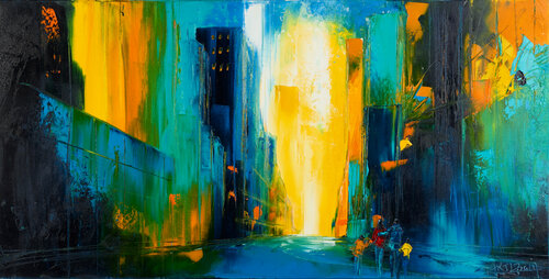 L'explosion by Artize, Painting for Sale on Singulart