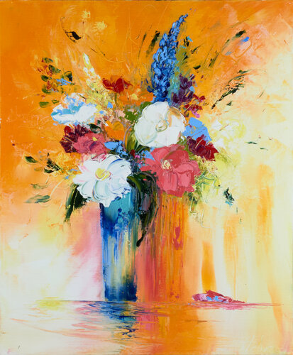 Le bouquet by Artize, Painting for Sale on Singulart