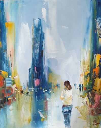 Seule by Artize, Painting for Sale on Singulart