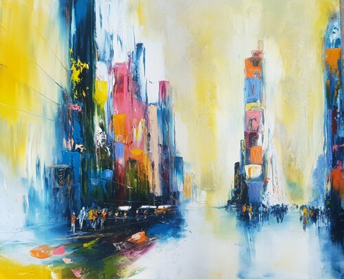 Derrière le brouillard by Artize, Painting for Sale on Singulart