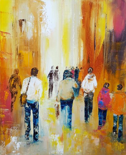 Peoples by Artize, Painting for Sale on Singulart