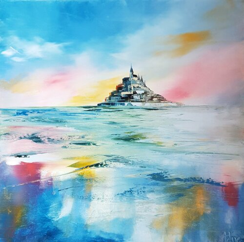 Le  rêve du pêcheur by Artize, Painting for Sale on Singulart