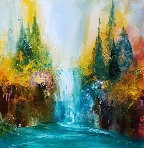 La cascade van Artize, Schilderij te koop op Singulart