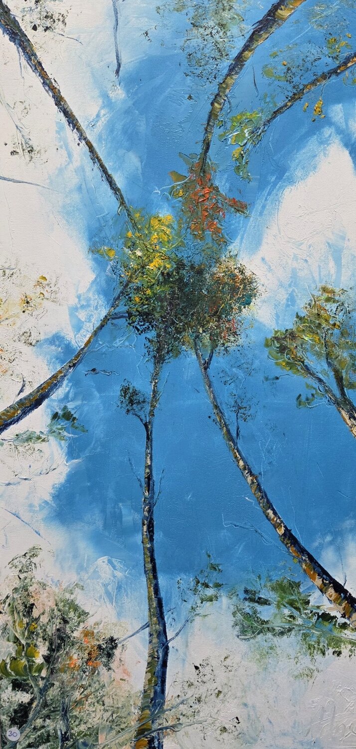 Entre ciel et terre Artize Pintura original en venta