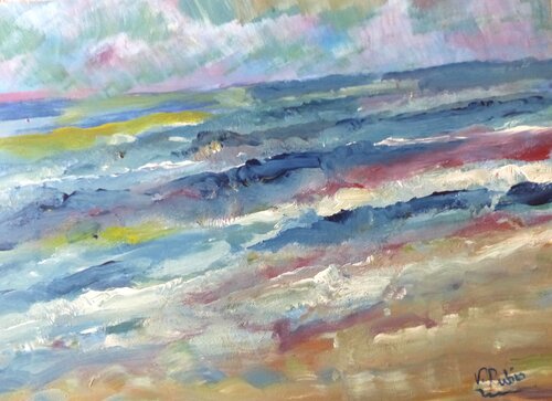 Marina 5 di María del Valle RUBIO, Pittura in vendita su Singulart
