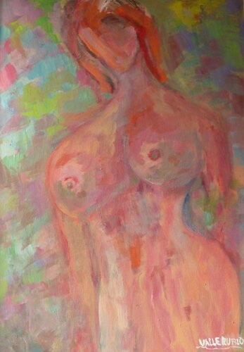Mujer- 2 di María del Valle RUBIO, Pittura in vendita su Singulart