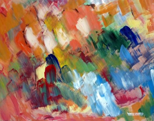 TULIPANES di María del Valle RUBIO, Pittura in vendita su Singulart