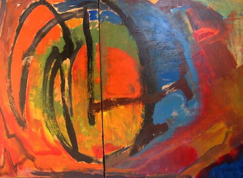 RREMOLINO  (díptico) María del Valle RUBIO