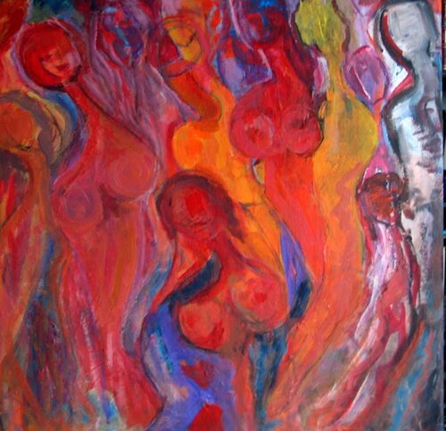 MANIQUÍES di María del Valle RUBIO, Pittura in vendita su Singulart