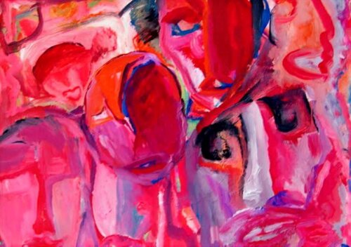 EMIGRANTES par María del Valle RUBIO, Peinture en vente sur Singulart