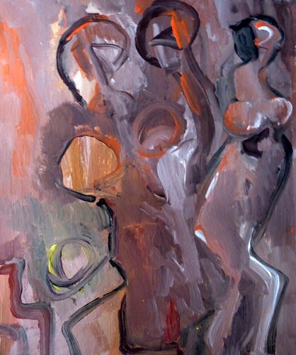 ELLAS by María del Valle RUBIO, Painting for Sale on Singulart