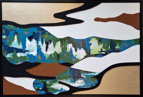 A meaningful & unique view van Janine Müller, Schilderij te koop op Singulart