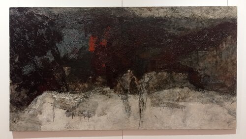 FACES FROM THE WALL di Milcho Talev, Pittura in vendita su Singulart