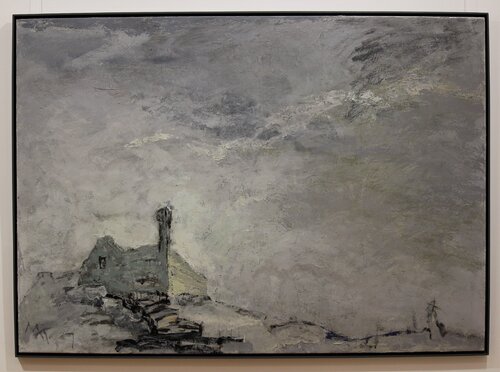 HILL - cycle FEELYNG FOR SMOKE di Milcho Talev, Pittura in vendita su Singulart