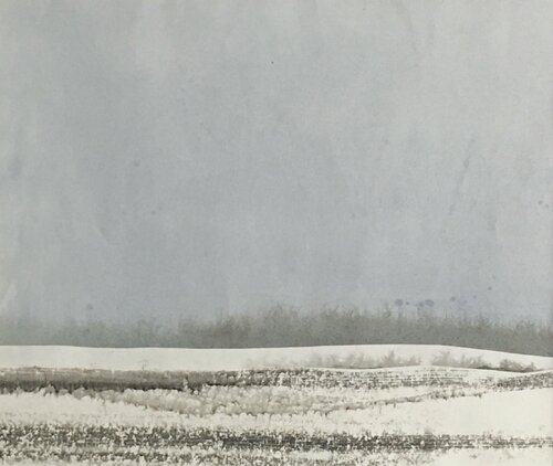 Il a neigé / It snowed di Isabelle Courtois Lacoste, Opera su carta in vendita su Singulart