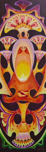 Soul fire von Oksana Lopokha, Malerei kaufen auf Singulart