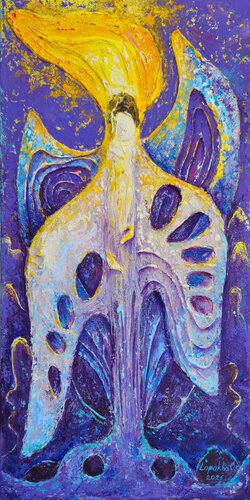 Hope Awakens di Oksana Lopokha, Pittura in vendita su Singulart