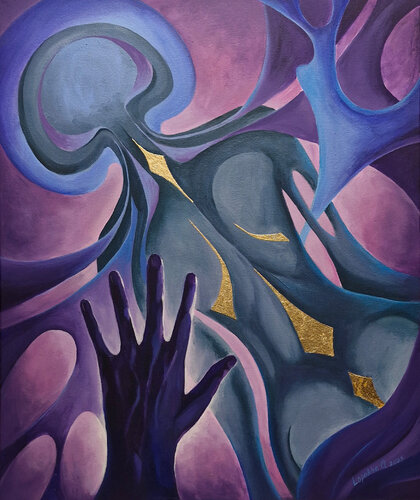 Touch par Oksana Lopokha, Peinture en vente sur Singulart