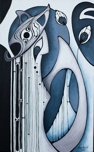 Internal echo 3 von Oksana Lopokha, Malerei kaufen auf Singulart