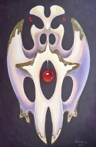 Construction of Worship by Oksana Lopokha, 회화 for Sale on Singulart