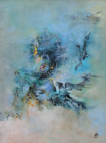 CELESTE 1 by martine bonnamy, Painting for Sale on Singulart
