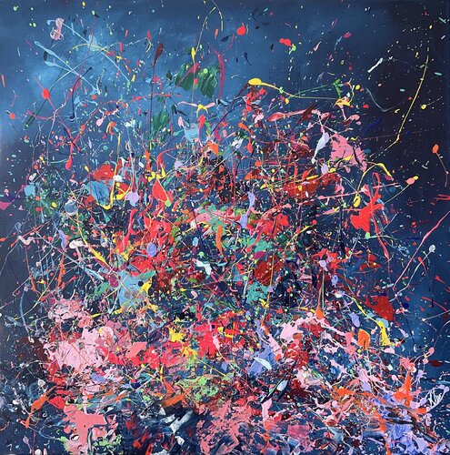 Beautiful World by Ewa Kaczmarek, Painting for Sale on Singulart