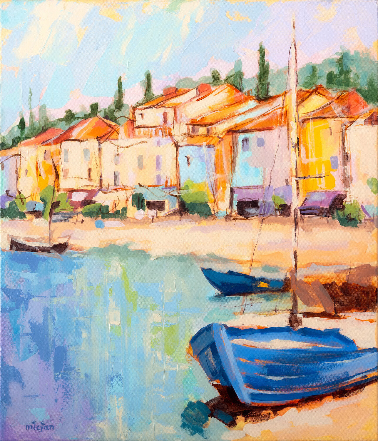 The Blue Boat Micjan