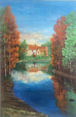River Stour van Marilyn Jessop, Schilderij te koop op Singulart