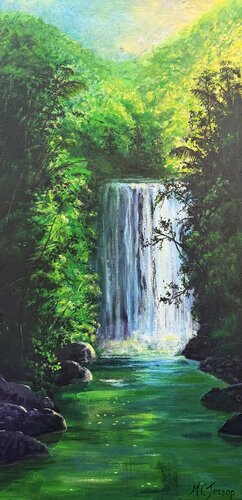 Aotearoa -Doubtful Sound de Marilyn Jessop, Pintura a la venta en Singulart