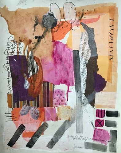 FABULIS  SCRIPTIS.13 van Francine Scrignac, Schilderij te koop op Singulart