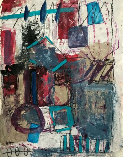 EFFETS TELLURIQUES.06 by Francine Scrignac, Work on Paper for Sale on Singulart